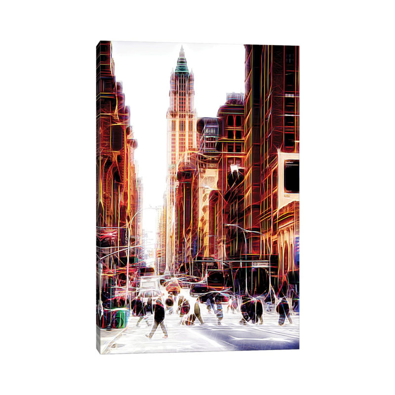 City On The Move by Philippe Hugonnard - Wrapped Canvas Gallery-Wrapped Canvas Giclée, 152.5 cm H x 101.5 cm W