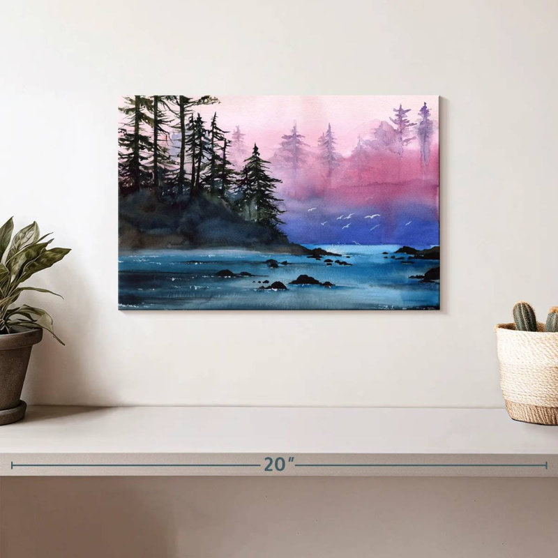 Alvord Misty Forest River, H 8 po x l 12 po