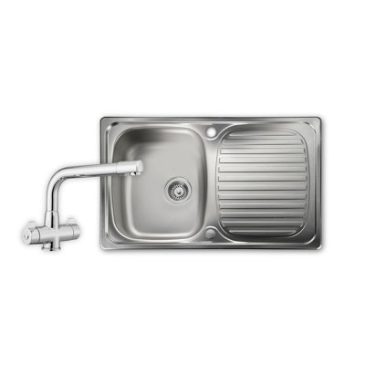 Linear 800 x 508mm Single Bowl Pack - TDR1