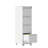 Four-Drawer Mobile Lockable Metal File Cabinet for Enhanced Organization in Home and Office Environments-1983072829