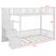 Modern Bunk Bed With Staircase Storage Solutions-229482322