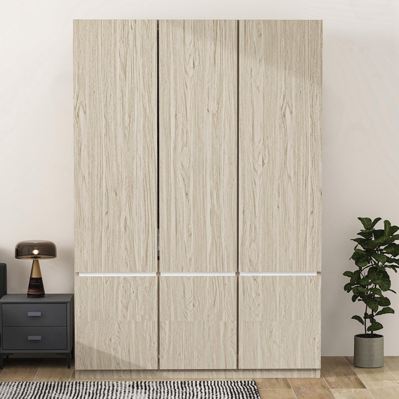 Armoire 6 portes, Brun