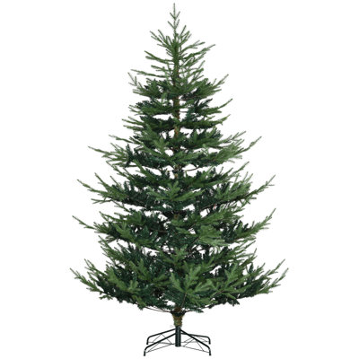 HOMCOM 7.5 Foot Artificial Christmas Tree