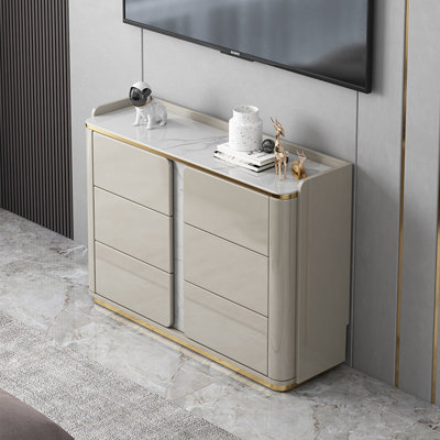 Italian minimalist drawer storage cabinet