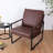 Upholstered Armchair-1942984654