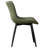 Pu Leather Upholstered Dining Chairs Modern Wingback Side Chairs With Metal Legs-1195136597