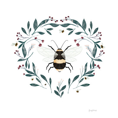 Bees - Wrapped Canvas Print