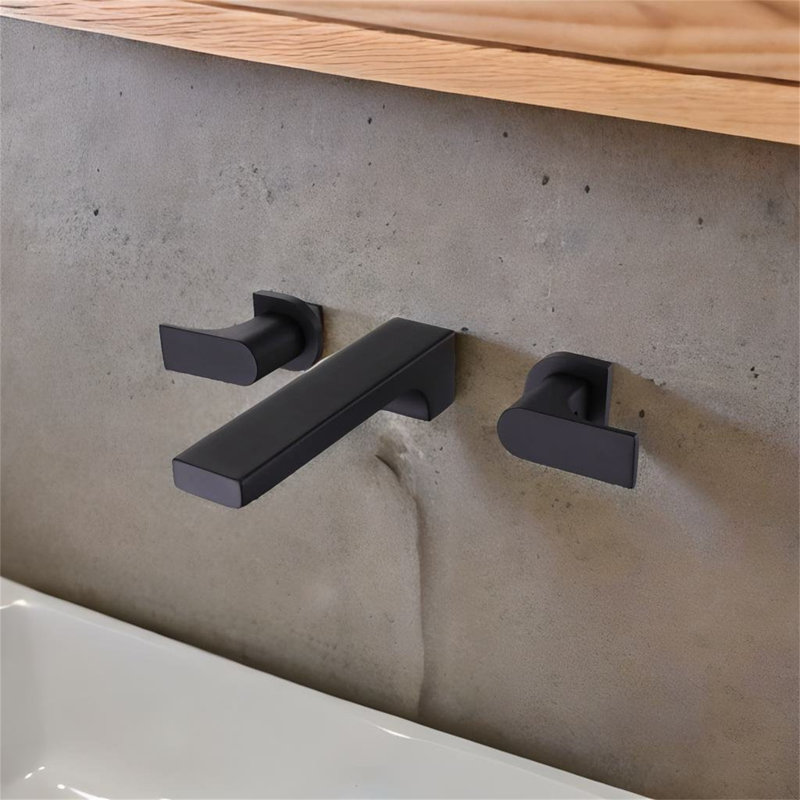 Robinet de salle de bain mural