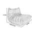 Canapé chenille simple et luxueux-111615247