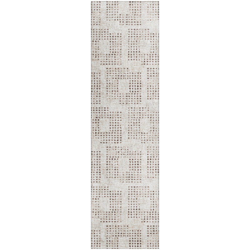 Ingund Performance Chenille Washable Indoor / Outdoor Rug, Runner 2'3" x 7'6"