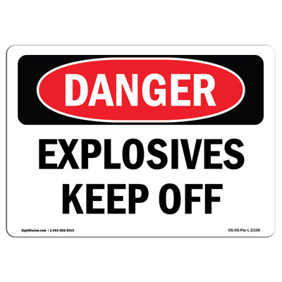 Panneau de danger OSHA