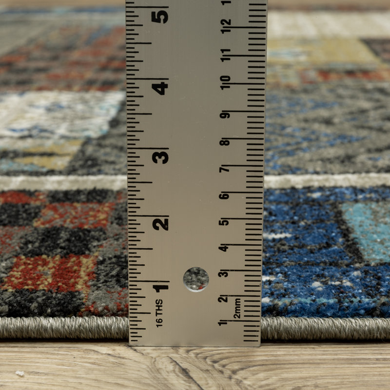 Patchwork Indoor Rug, Rectangle 9'10" x 12'10"
