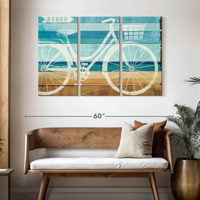 Mehar Beachscape Cruiser I, 32" H x 50" W