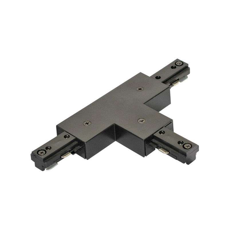 Adjustable T Connector/Feed, Black