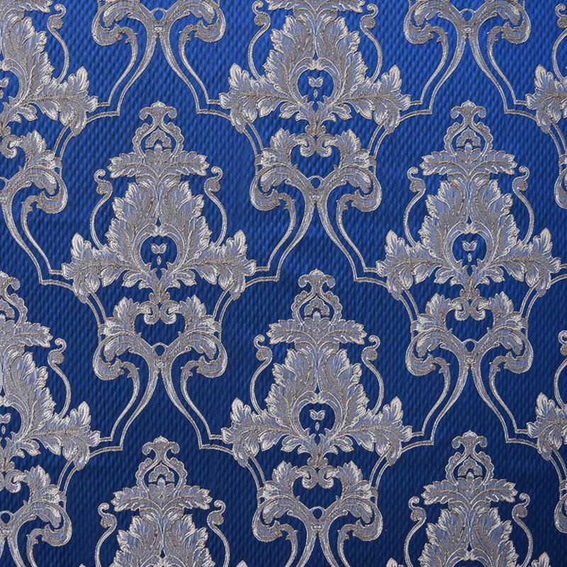 Elegant Textured Damask | Giovani Fabric_GIOVANI, Navy