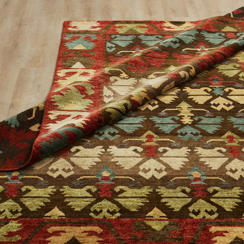 Sonia Handmade Wool Area Rug, Rectangle 10' x 14'
