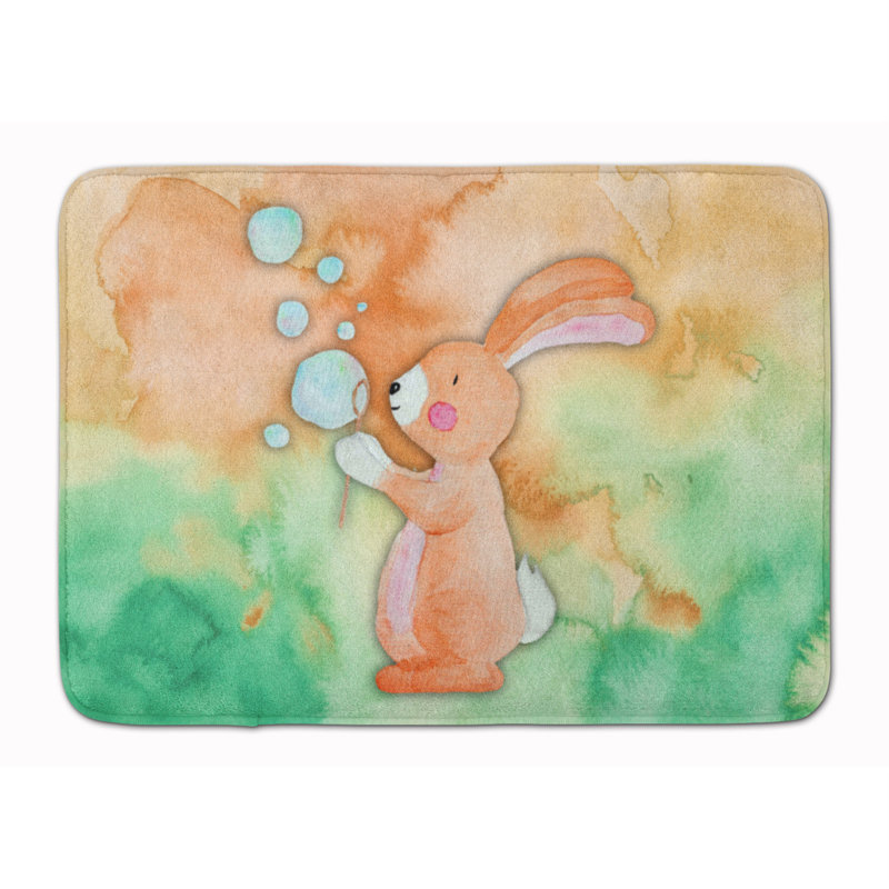 Beulah Memory Foam Non-Slip Bath Rug