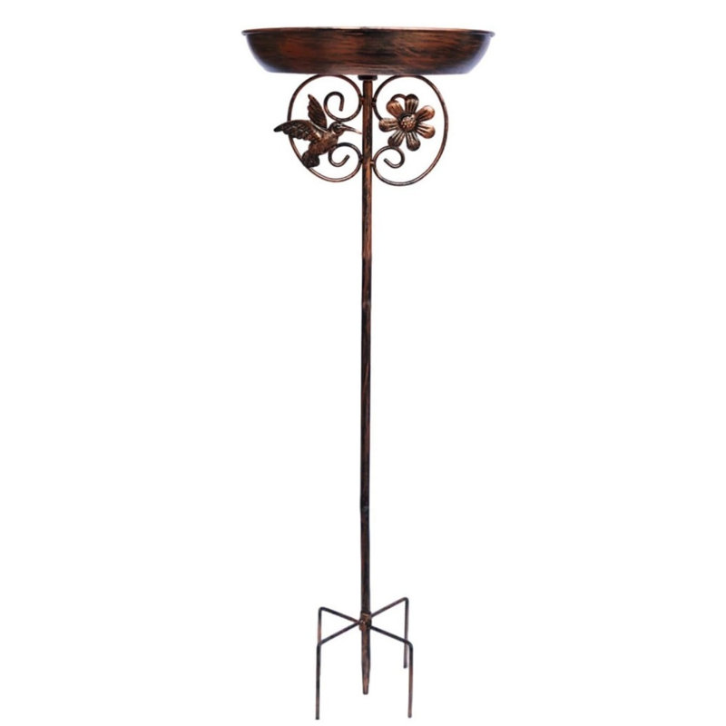 Mangeoire pour oiseaux en métal Stake