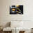 Grunge Gold Makeup Paint Drip Canvas Print-1595020140