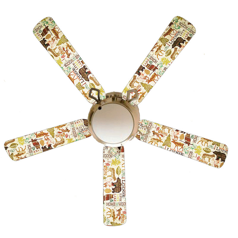 Ventilateur de plafond 5 pales 52 "