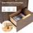 Kaybri 26''W Modern 2-Drawer Fluted Nightstand with Power Outlet-1834014152