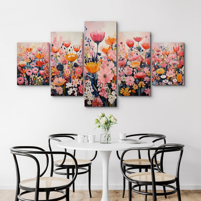 Impression sur toile 5 pièces