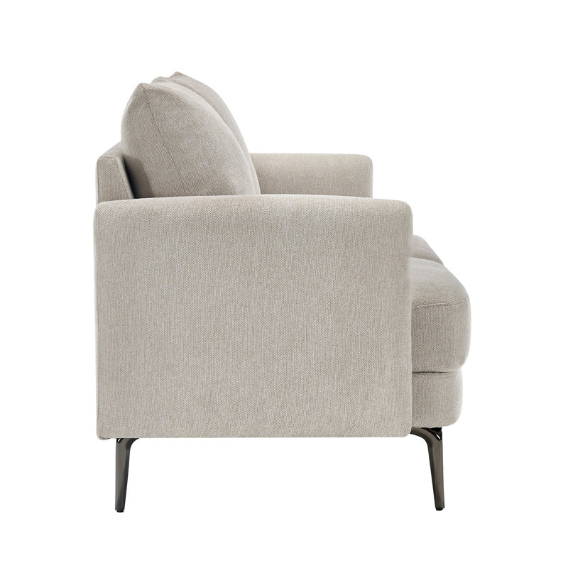 Sofia 2+3 Seater Fabric Sofa Set, Beige