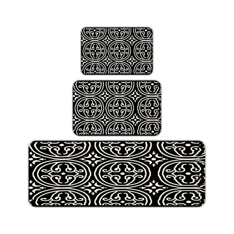 Tapis de cuisine marocain 3 pièces, couloir de cuisine Boho