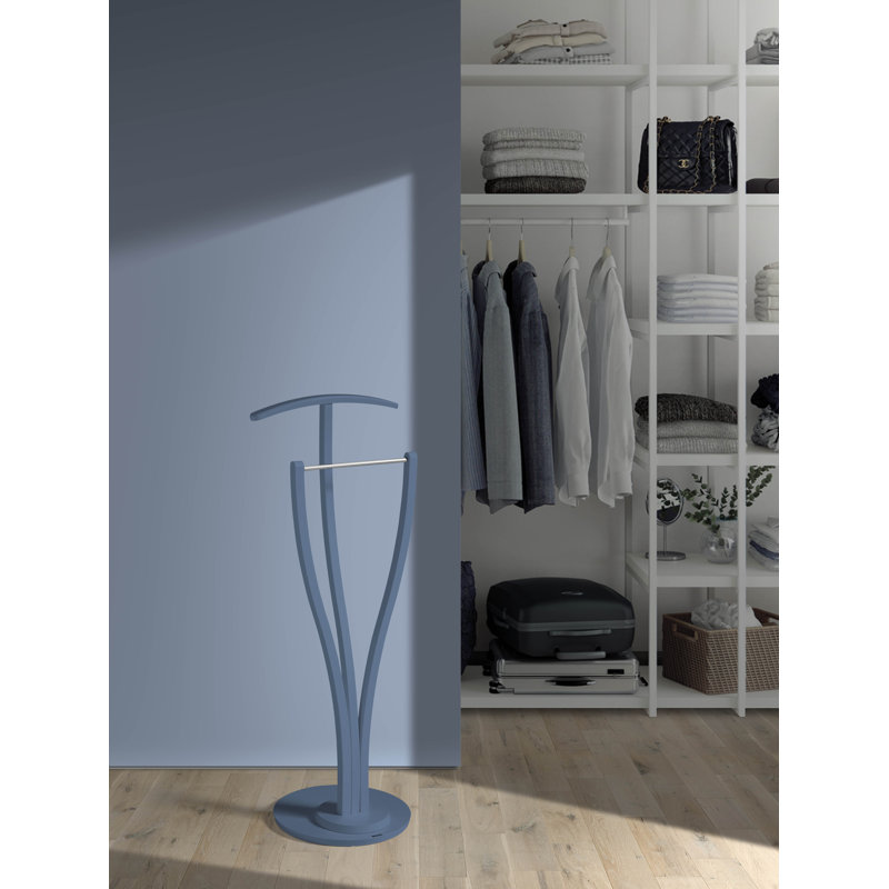 Beem Freestanding Valet Stand, Blue