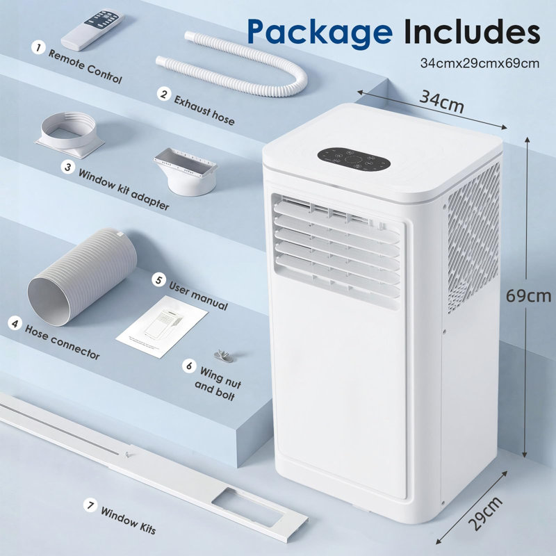 Portable Air Conditioner With Wifi & Bluetooth