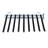 9 Arms Pull Out Wardrobe Scarf Trouser Extendable Rack (Right Installation)