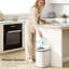 Stainless Steel, Plastic Touch Top, Motion Sensor Kitchen Trash Can - 12L-123018626