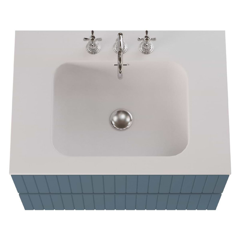 Prima Single Vanity, Denim Blue, 30"