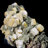 Wulfenite on Mottramite - Mina Ojuela, Mexico