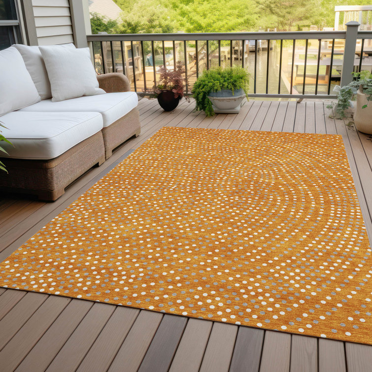  Machine Washable Indoor/Outdoor Chayden ACN1021 Taupe Rug
