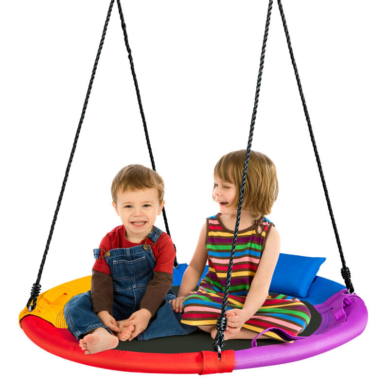 Freeport Park Tolbert Plastic Web / Saucer Swing Swing Seat