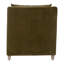 Fauteuil club en velours Jade Olive