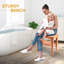 Banc de douche en bambou avec tablette Spa - Essentials
