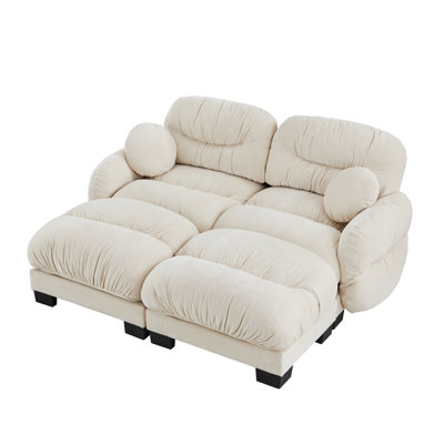 Compression Cozy Chenille Sectionals, Modern Modular Sofa For Home Family
