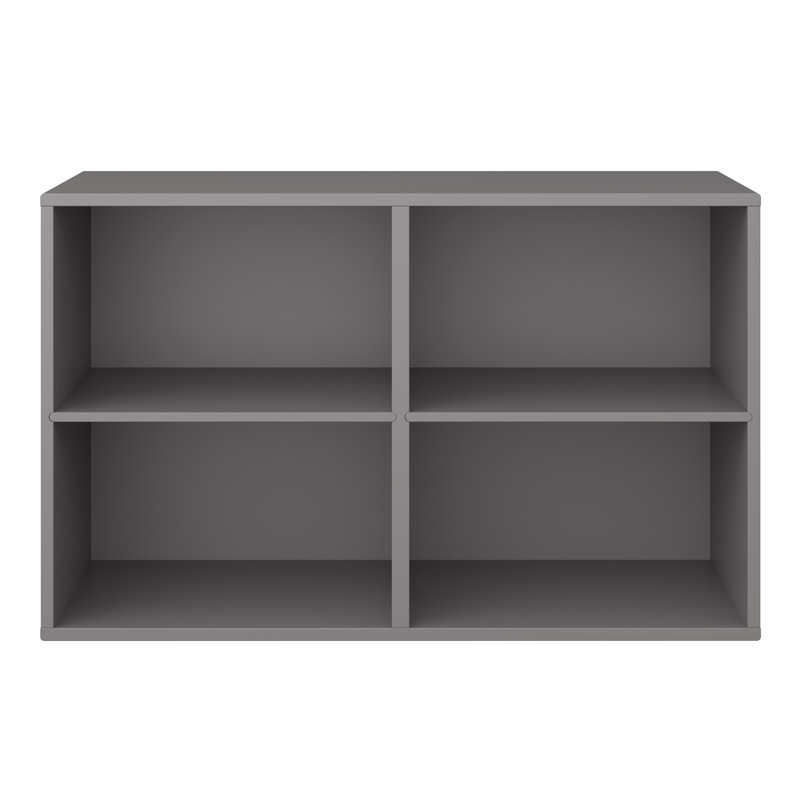 Keep Bookcase, Graphite, 43cm x 89cm x 32.5cm D