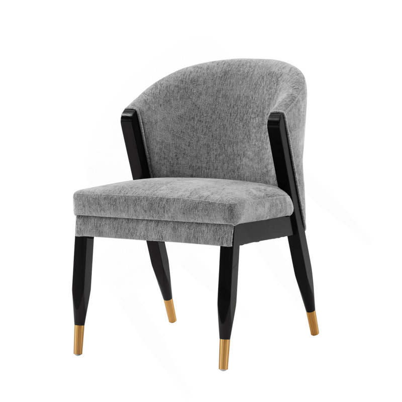 Chaise de salle à manger grise