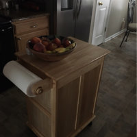 Prado Solid Wood Kitchen Cart