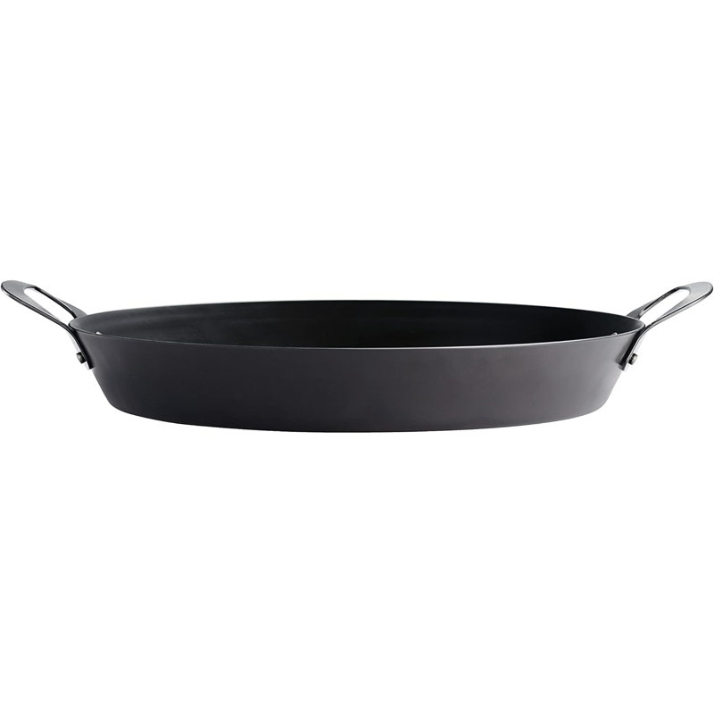 Tramontina 15in. Carbon Steel Paella Pan - Thumbnail 2
