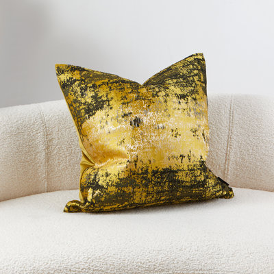  Glam Jacquard & Velvet Throw Square Accent Pillow Cover 20"x20" 1Piece