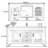 American retro style rest room bathroom cabinet-111166906
