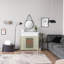 1 Panel Iron Fireplace Screen