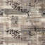 Tapis gris en polyester tissé à plat à la machine Juliette-2114905617