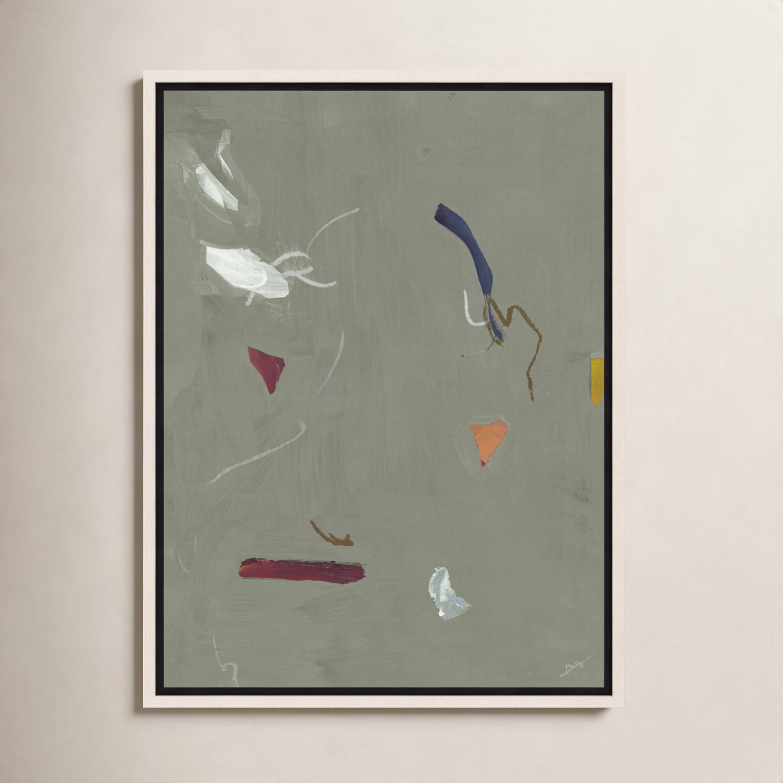 Vargas "Particles II" Print by Bobby Berk, 29.75" H x 21.75" W