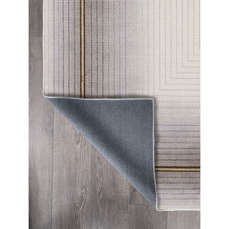 Tapis en coton Carli, Tapis de couloir 2 pi 7 po x 7 pi 3 po