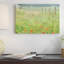 Fleurs le long d'une clôture par Karin Connolly, reproduction sur toile tendue-72008356-72008357-72008362